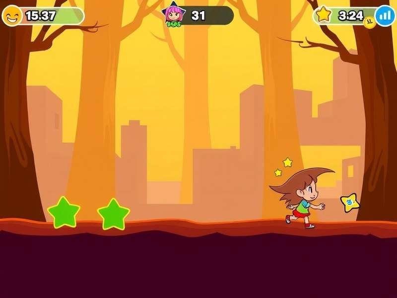 Ginger Dash Superstar Gameplay Screenshot